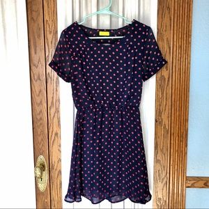 Nordstrom’s Dee Elle Polka Dot dress